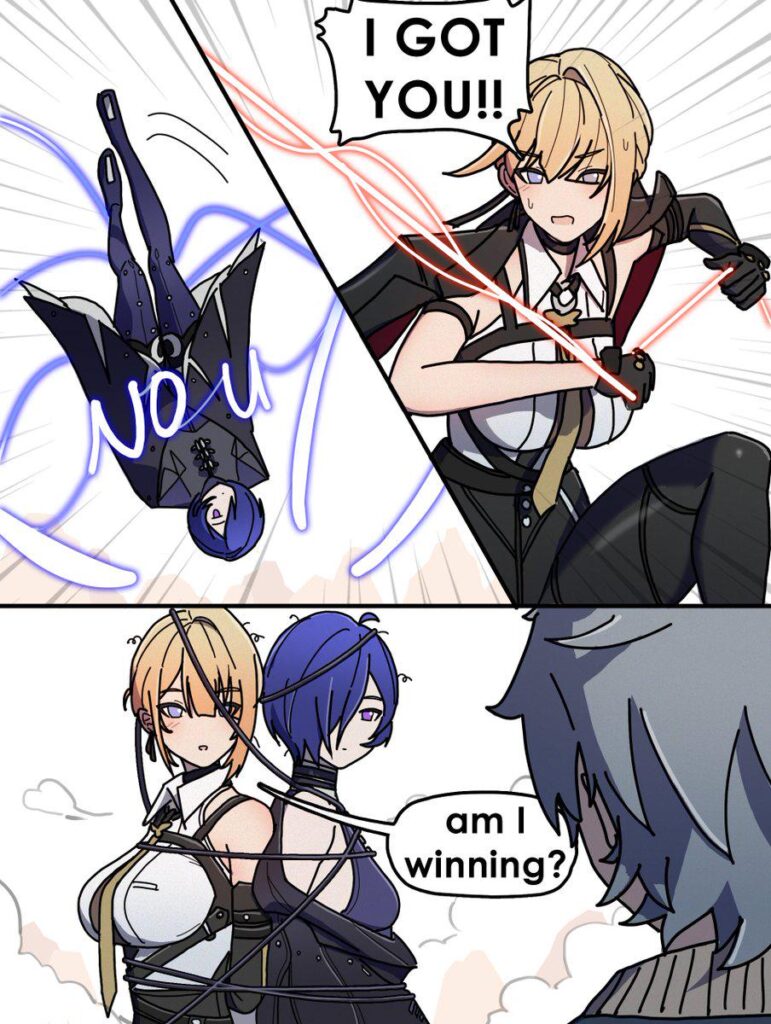 もし新エリドゥの最も派手な女性たちが戦ったら (@DorahDew)