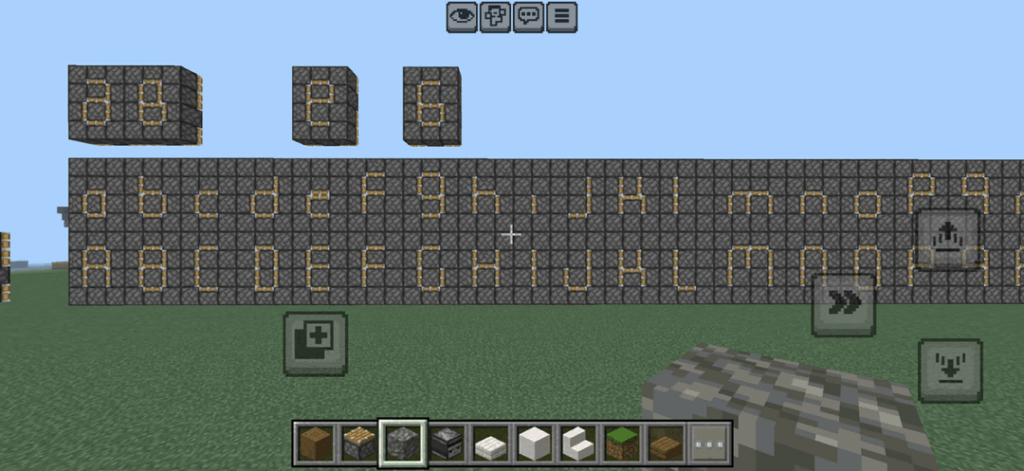 コンパクトな 3x4 ピストン文字 (大文字 + 小文字 + 斜線!)