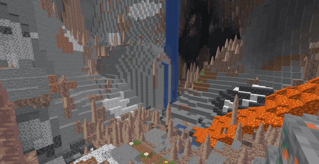 [26.1.2 Screenshot] ジオードと廃坑の隣にあるドリップストーン洞窟の入り口にスポーンします [7760740519398606270]