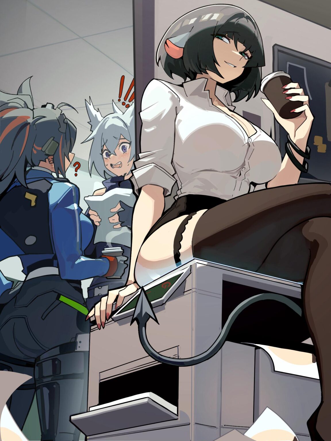 いたずらをするジェーン・ドゥ (Distrbeachboy)