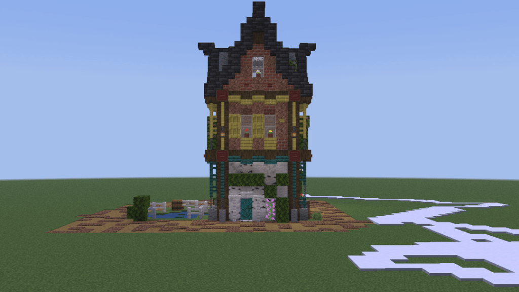 100 万回のチュートリアルを経て、初めて Minecraft で良いものを構築しました