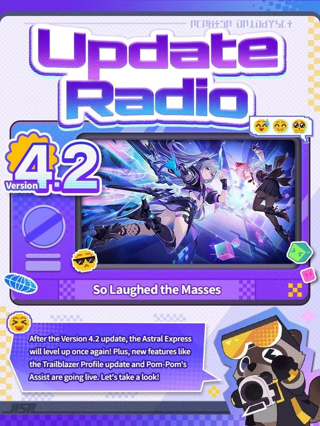 ラジオを更新 | V4.2 バージョン 4.2「So Laughed the Masses」は近日公開予定です—