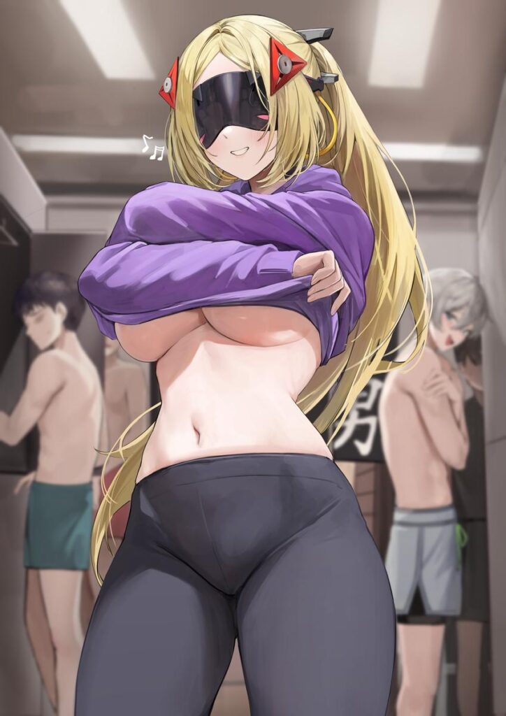 トリガーは間違ったロッカールームに入りました~😶💦 (リリー)