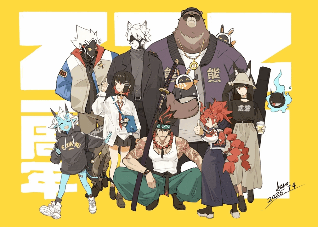 ZZZ 公式アーティスト感謝祭 Atwo (ポートフォリオの ZZZ コンセプトとアートを含む)