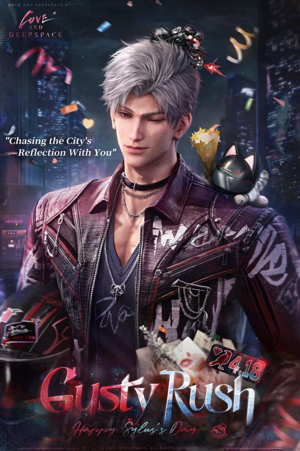 バイクで雨の街を駆け抜け、一緒に目撃するのは―― バイクで雨の街を駆け抜け、一緒に目撃するのは――