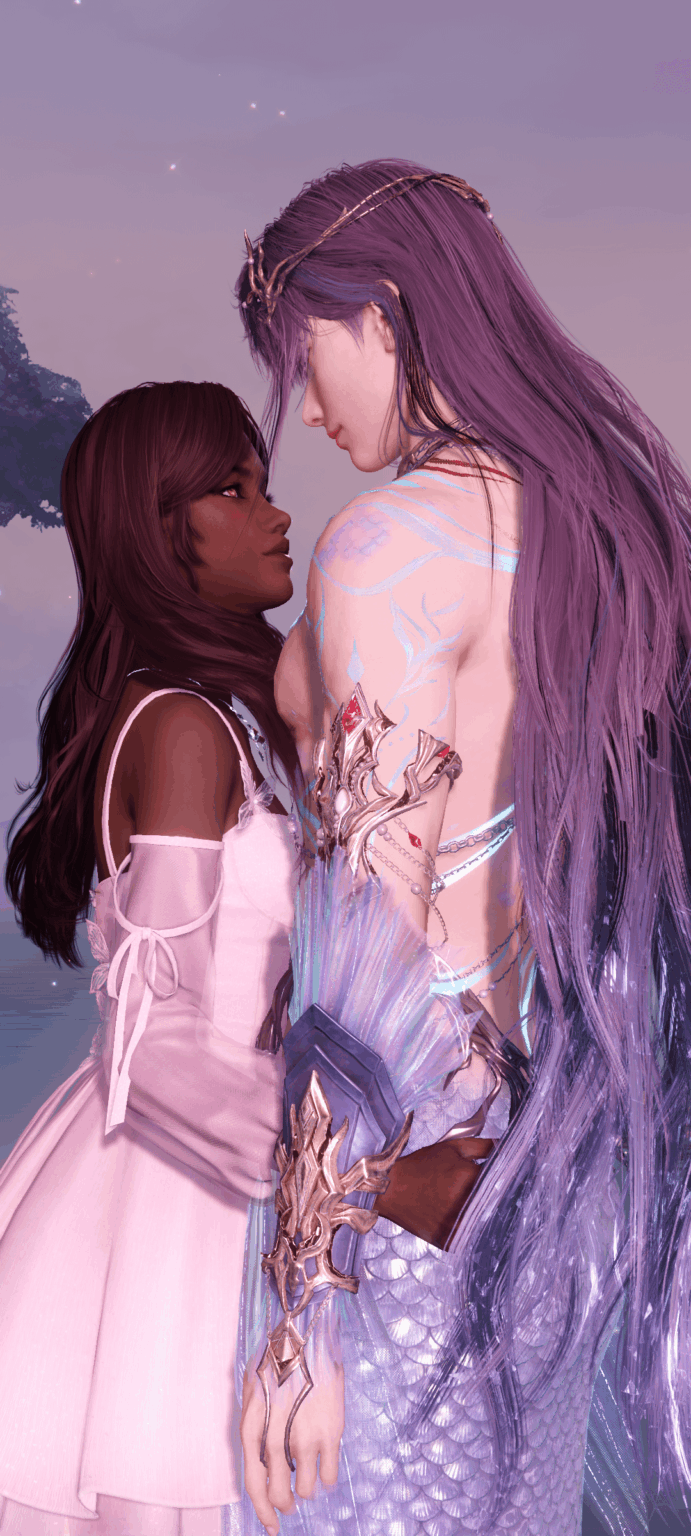 彼女は彼から目を離すことができません 🤭