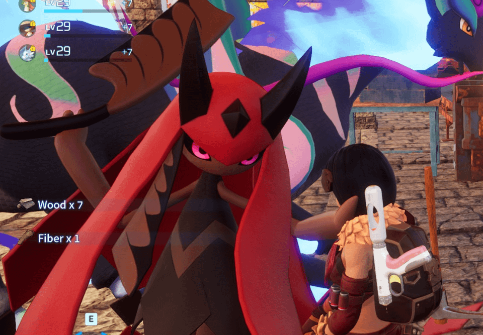 タブでゲームに戻ると、スプラッタリーナに首を絞められる