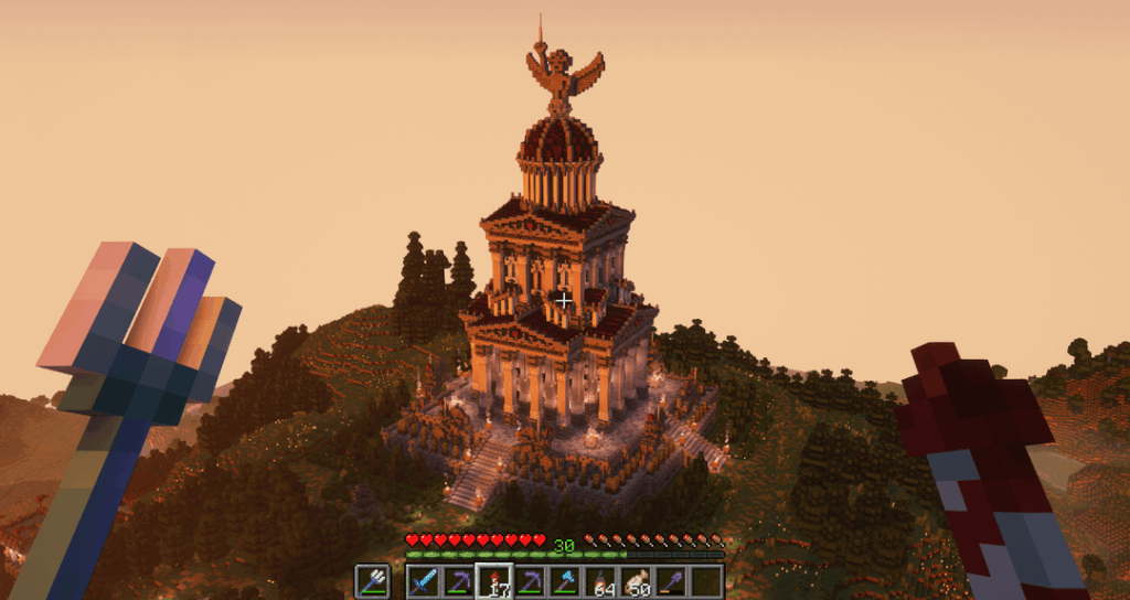 サバイバルサーバー用にスポーン