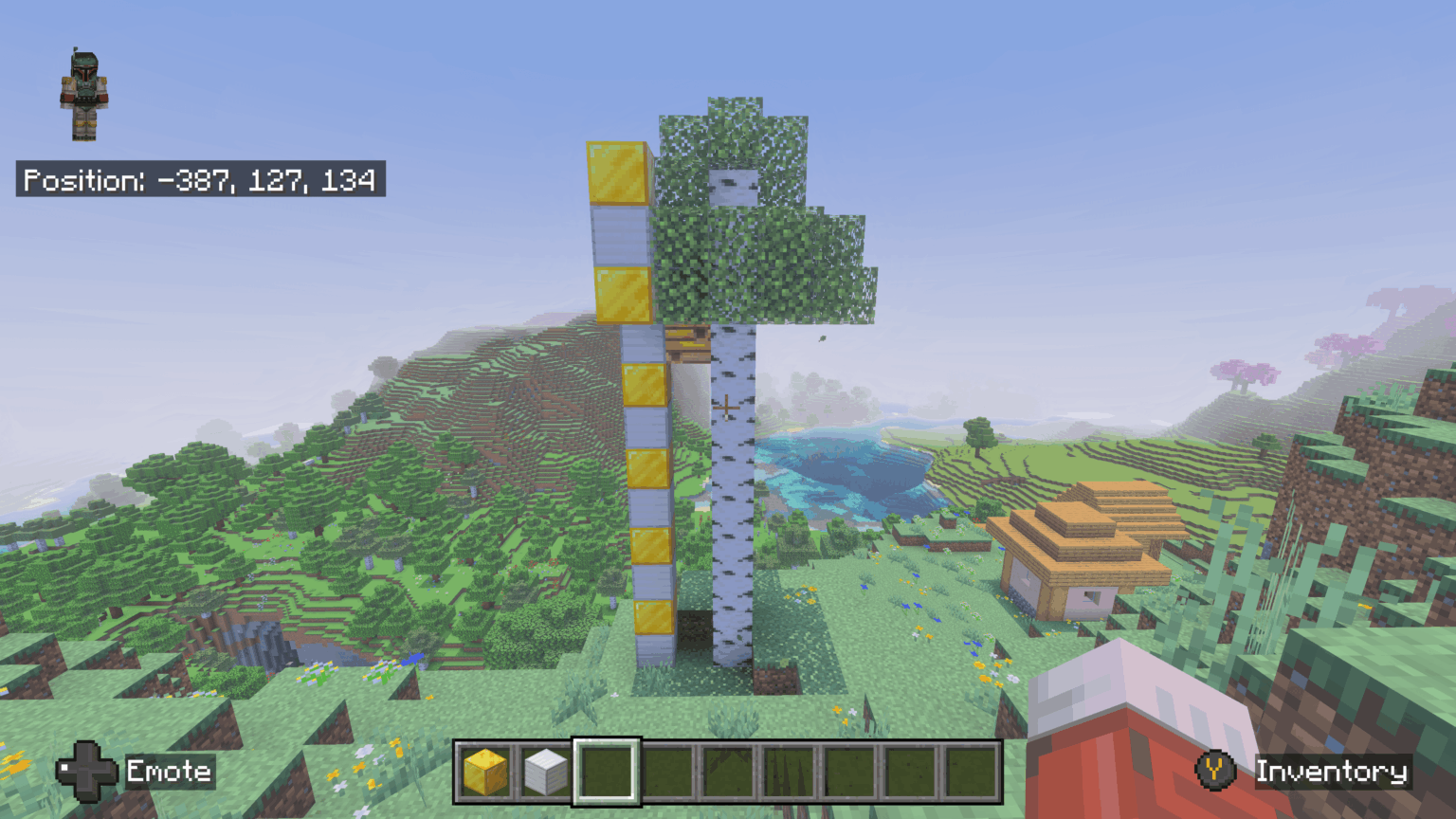 奇妙なものです。これは現在発見されている中で最も高い白樺の木ですか?種子の高さ12個の木のブロックで見つかった 4070419519385810657