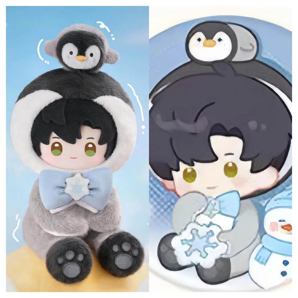 ただのペンギンの頭ではないことに今気づきました。