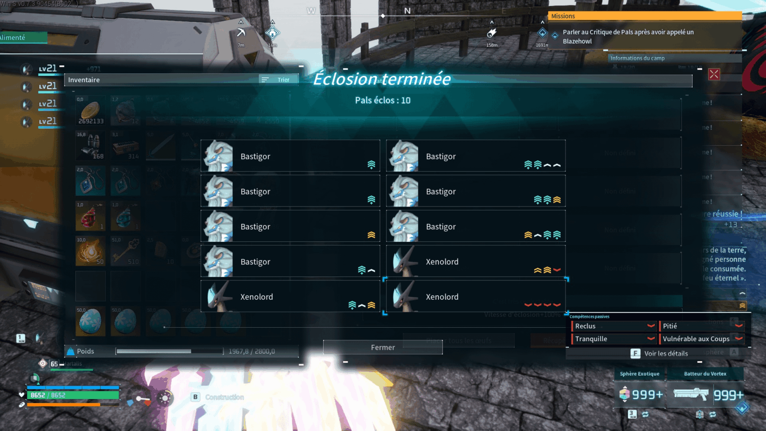 両親が合計 3 つのレインボーパッシブを持っていたことを考慮すると、これは史上最悪のゼノロードであったに違いありません。
