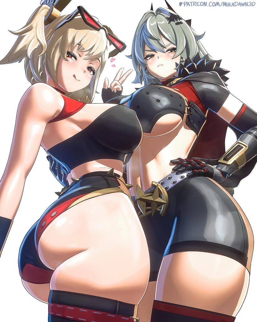 バーニス & シーザーのアートワーク (Mika Dawn 3D)