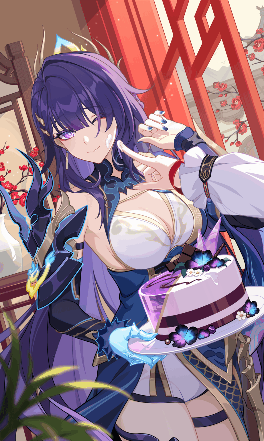 雷電メイの新しい誕生日アート