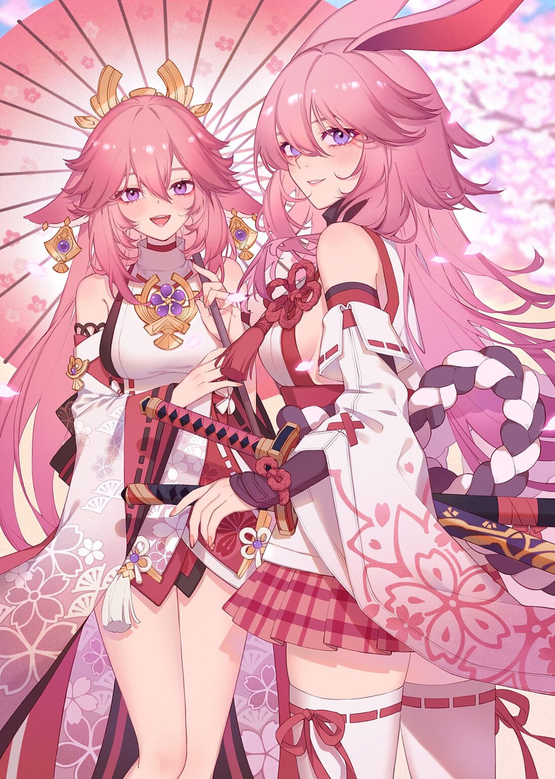 サクラは別の宇宙から来た妹と出会う