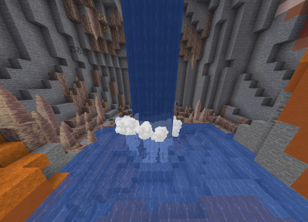 新しい間欠泉のために見つけたものを使います。