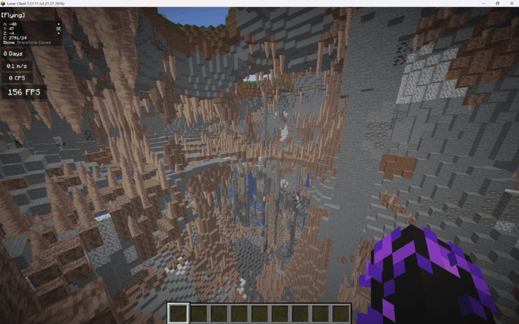 スポーン時の大きな洞窟 (-1443255583507025821)