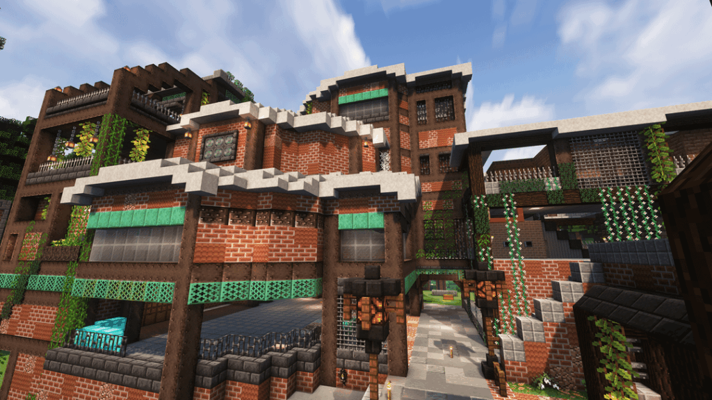 私の拠点はGTNH modpackです。私は創造性が苦手ですが、目的に向かって何かを作り上げていくほうがずっと楽しいです。