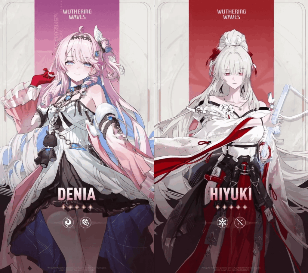 3.3 の Hiyuki と Denia では、名前が C で始まるキャラクターを除いた 4 つのパッチになります。