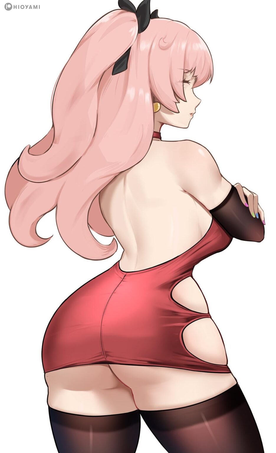 ニコル：緋色のドレス by Hioyami