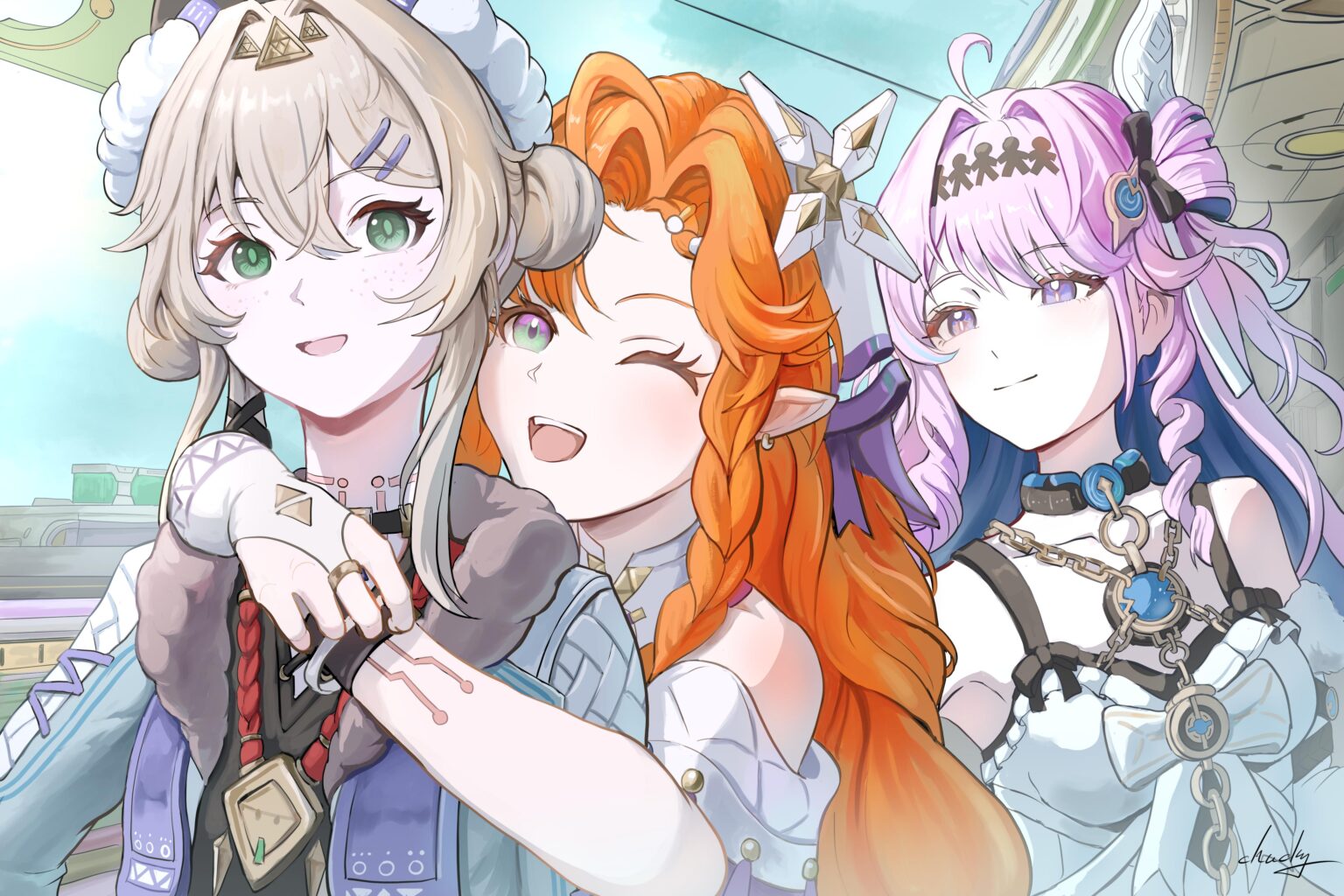 デニア、ニヴォラ、永遠に親友でいましょう! (シグリカ by チャッキー)