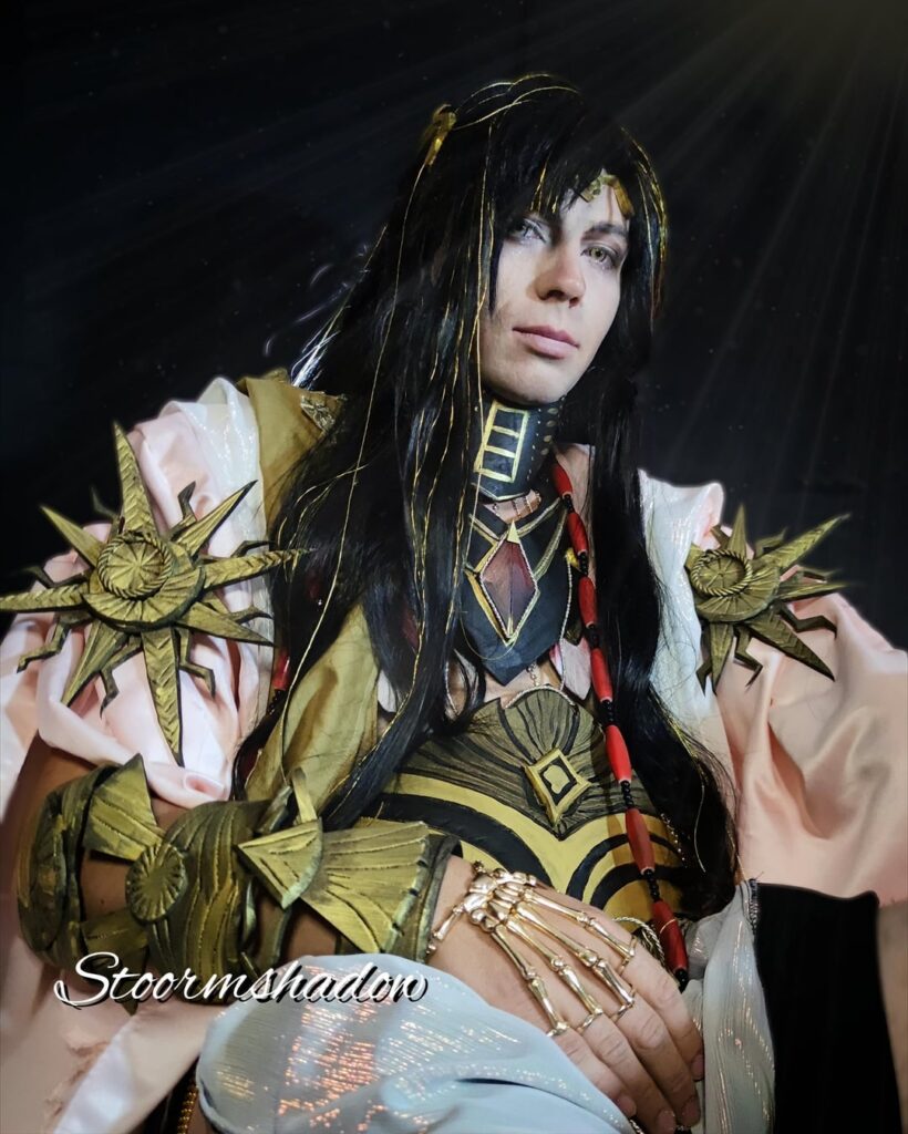 私のゼイン殲滅神のコスプレは私たちが手作りしました