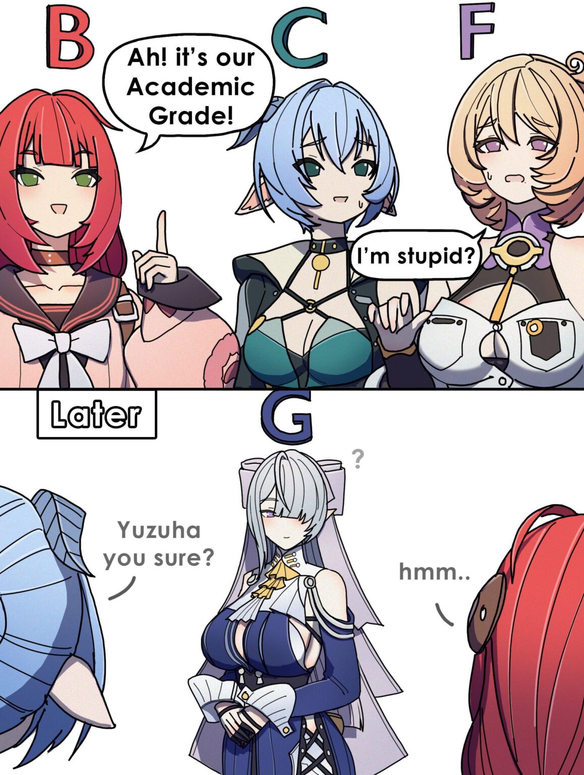 彼らの頭に謎の文字が現れた（ドラデュー）