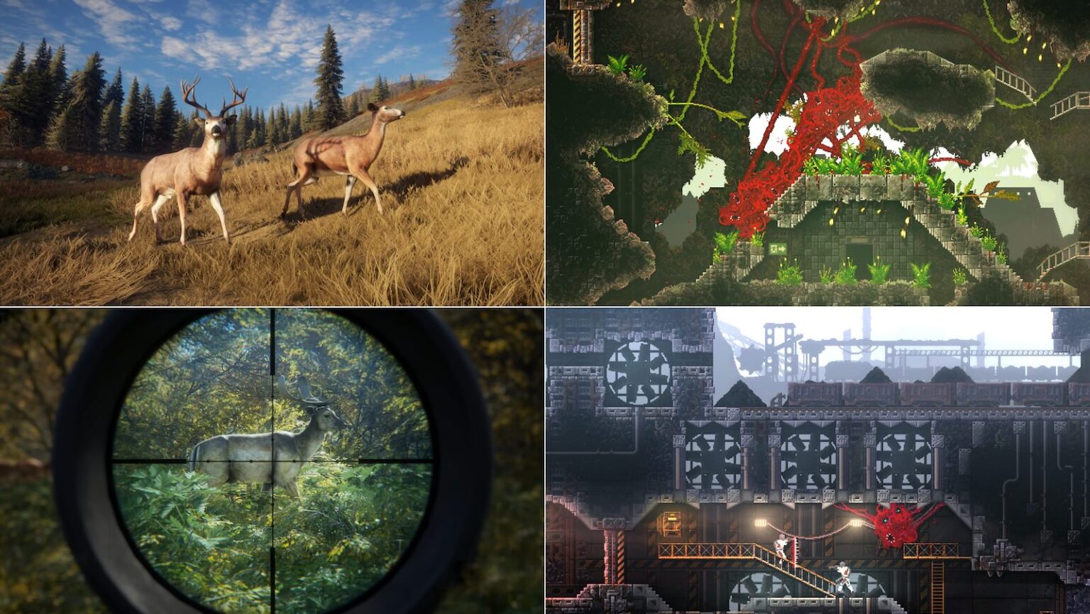 Steamセールで、大自然ハンティング『theHunter: Call of the Wild』が90%オフの230円。人気“逆ホラー” 探索アクション『CARRION』は80%オフ。今週の高割引率PCゲーム Steamセールで、大自然ハンティング『theHunter: Call of the Wild』が90%オフの230円。人気“逆ホラー” 探索アクション『CARRION』は80%オフ。今週の高割引率PCゲーム