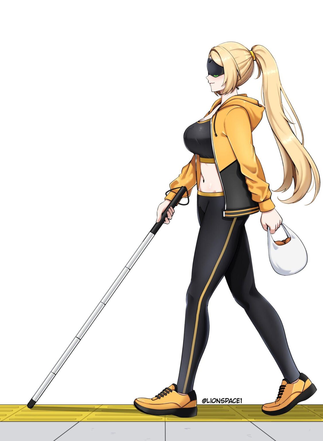 杖でトリガー (@lionspace1 より)