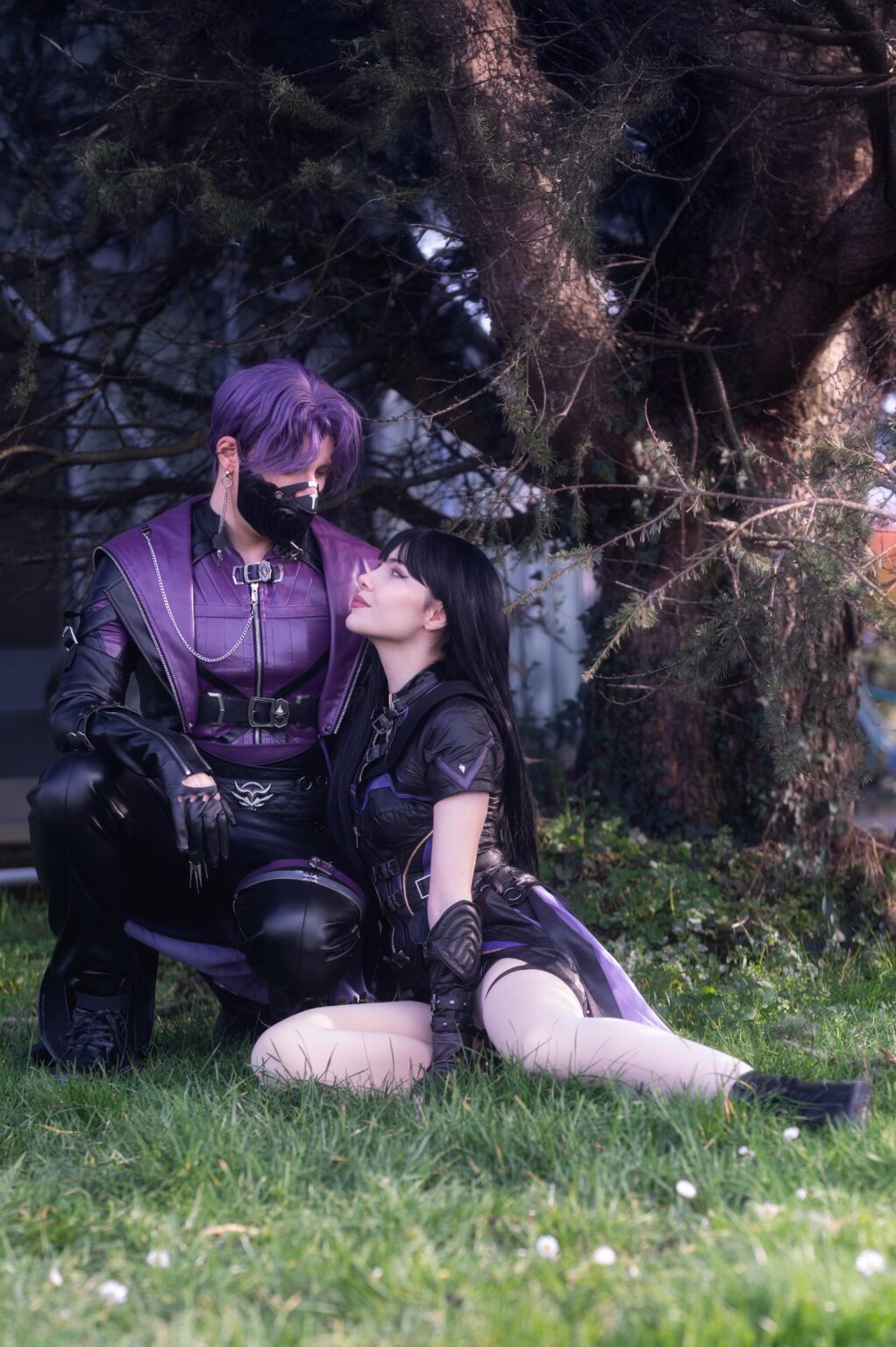 彼氏がラファエルのコスプレを引き受けてくれました 😭❤️