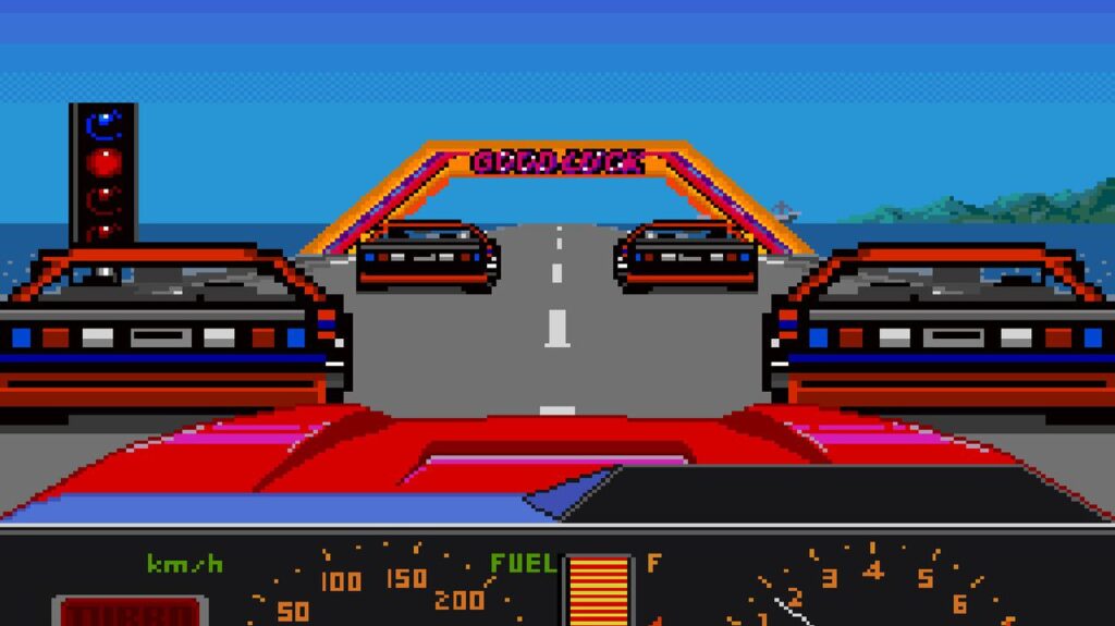 【アケアカ】『KONAMI RF2 Red Fighter』が4月16日に配信開始。過酷な全6ステージを、燃料切れに注意しながら走り抜けるレースゲーム