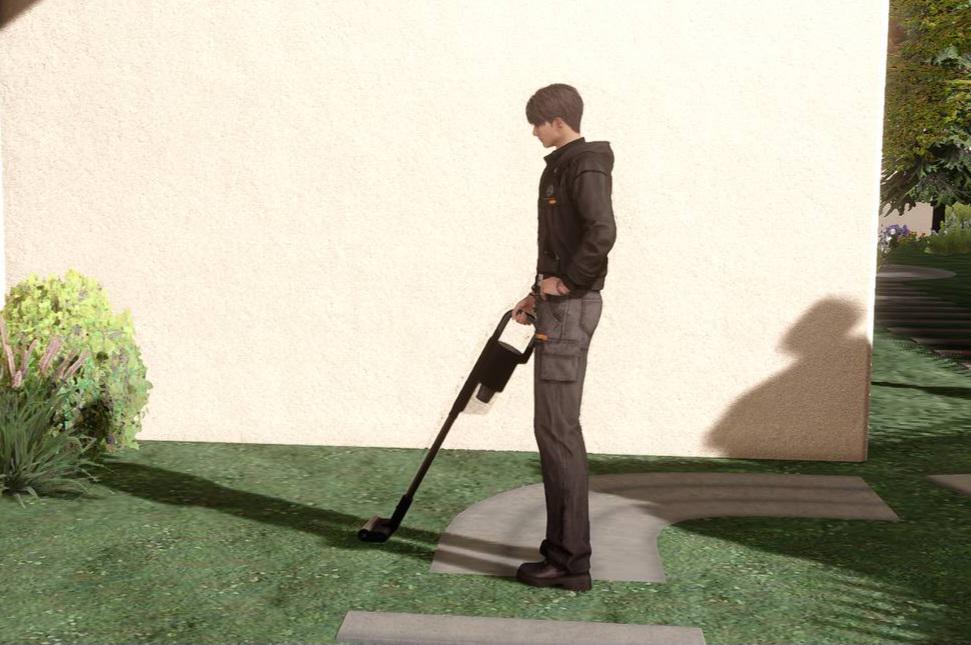 草はかなり埃っぽいです...たぶん