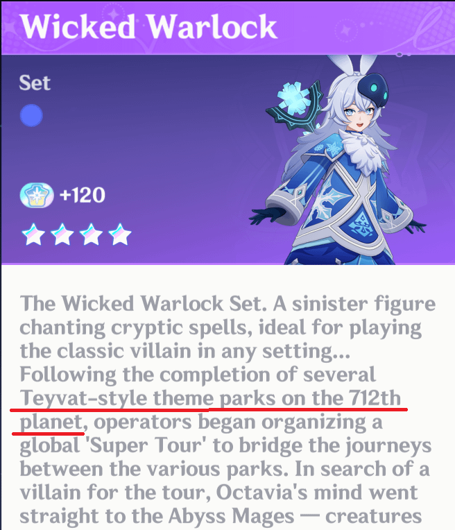 原神バースの他の惑星にも正規の原神テーマパークがあります