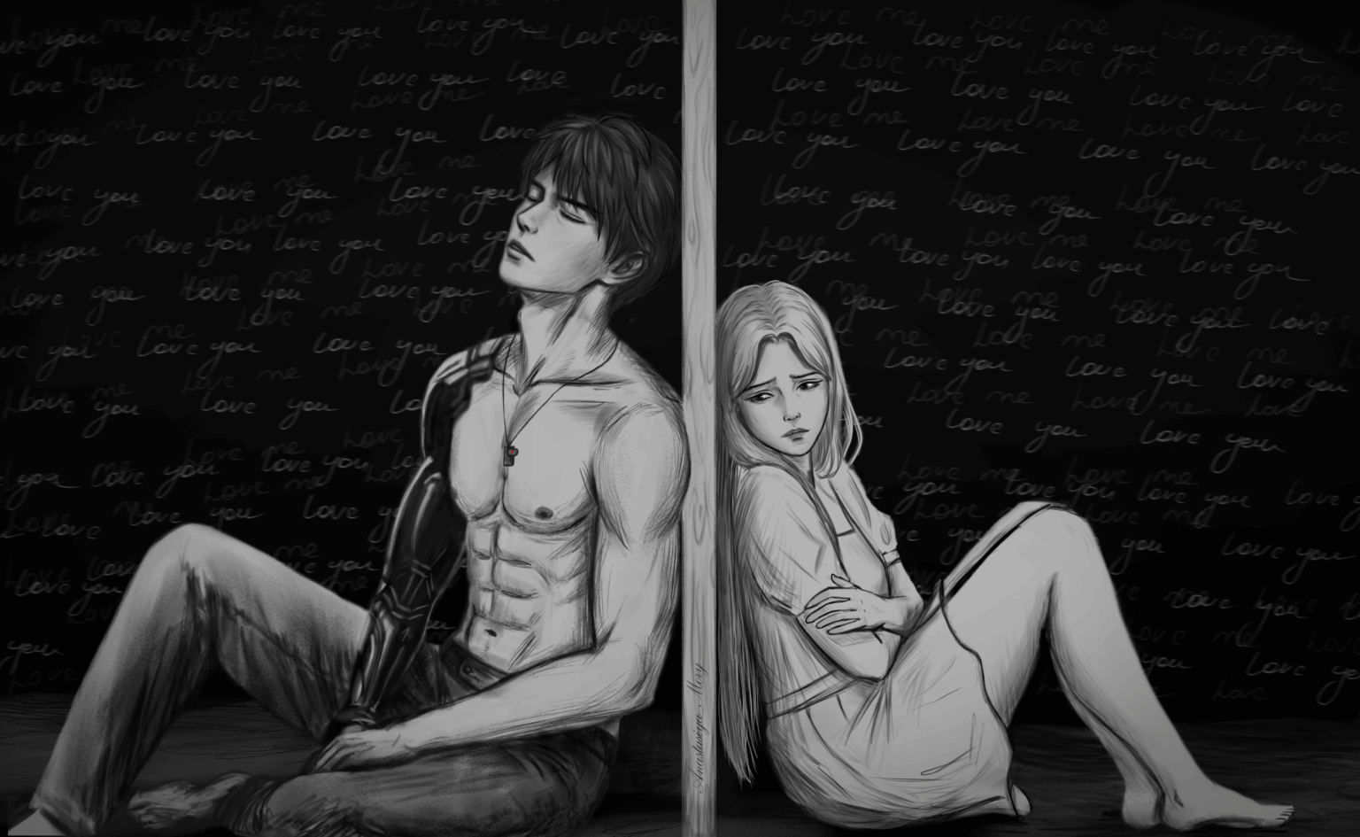 ケイレブとMCのファンアート