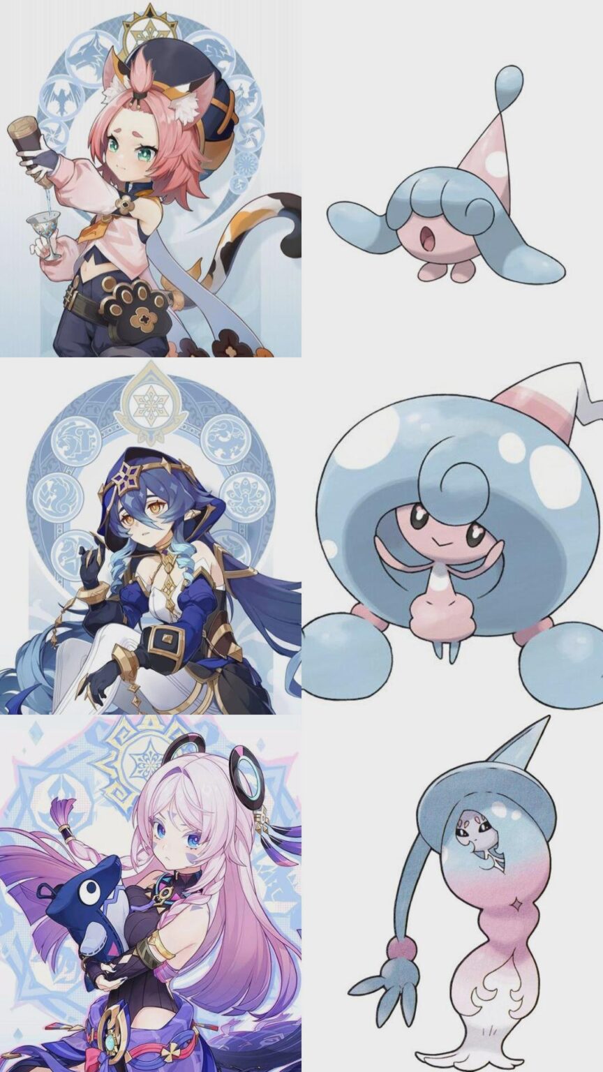 それらがお互いの直接の進化であることに気づきました