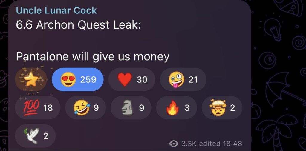 6.6 LCによるキャラクターに関するネタバレ