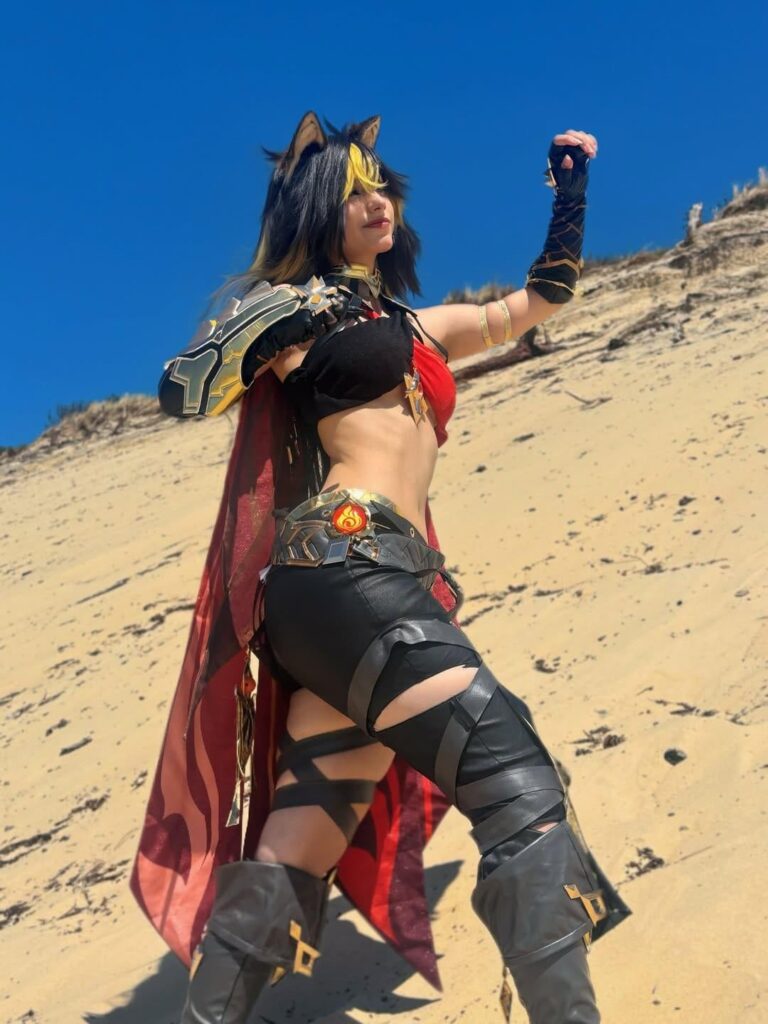 私のデヒヤのコスプレ