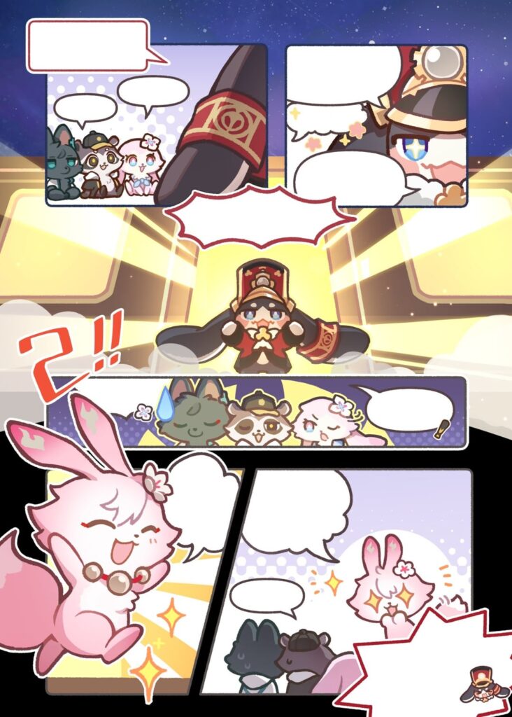 4.2 プレ The Fluffy コミック ページ (Seele 経由)