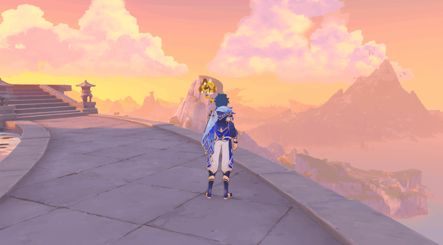 とても小さなことですが、細部へのこだわりが大好きです。新しいマップの拡張は、はるか南の Jade Chamber から見ることができます。