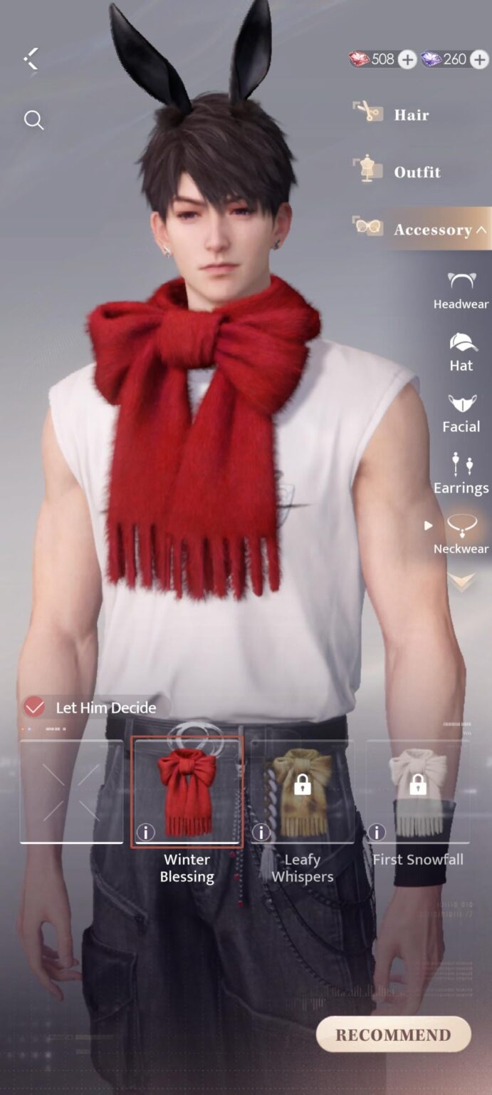 もうこのスカーフが嫌いになりました