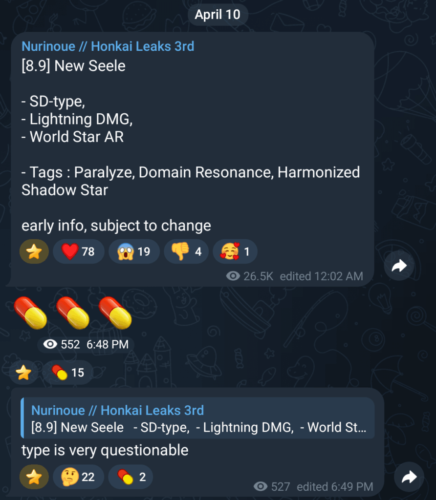 [8.9 Leak] バトルスーツの情報が更新されました。来月変更される可能性が高い STC とみなしてください (公式発表が 5 月であることを考慮すると、4 月末までに変更される可能性があります)。