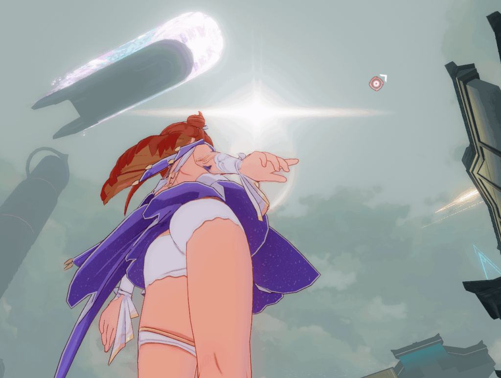 美しいレンズフレア効果