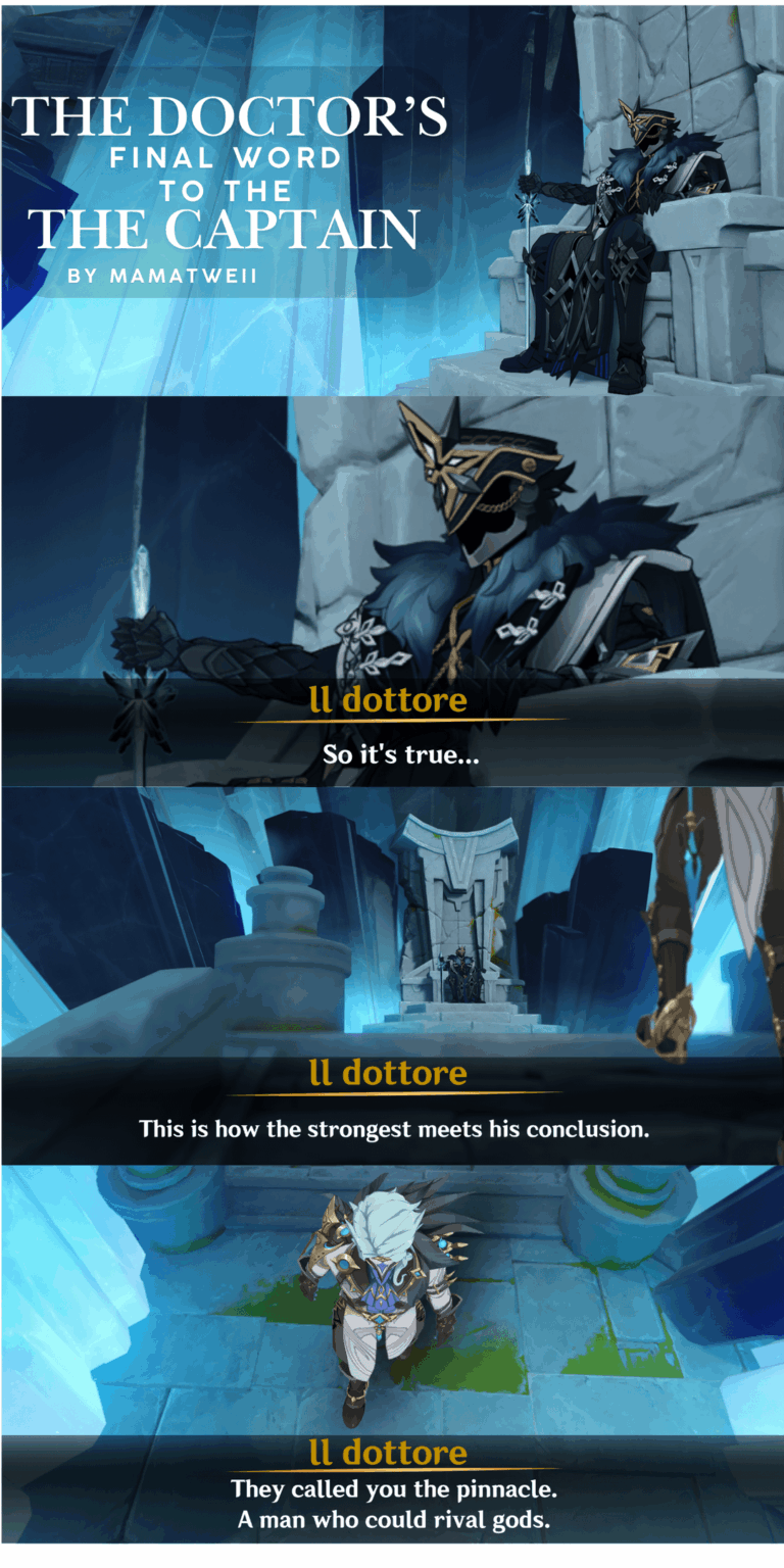 HoYverse「もしも」 – 船長への最後の言葉