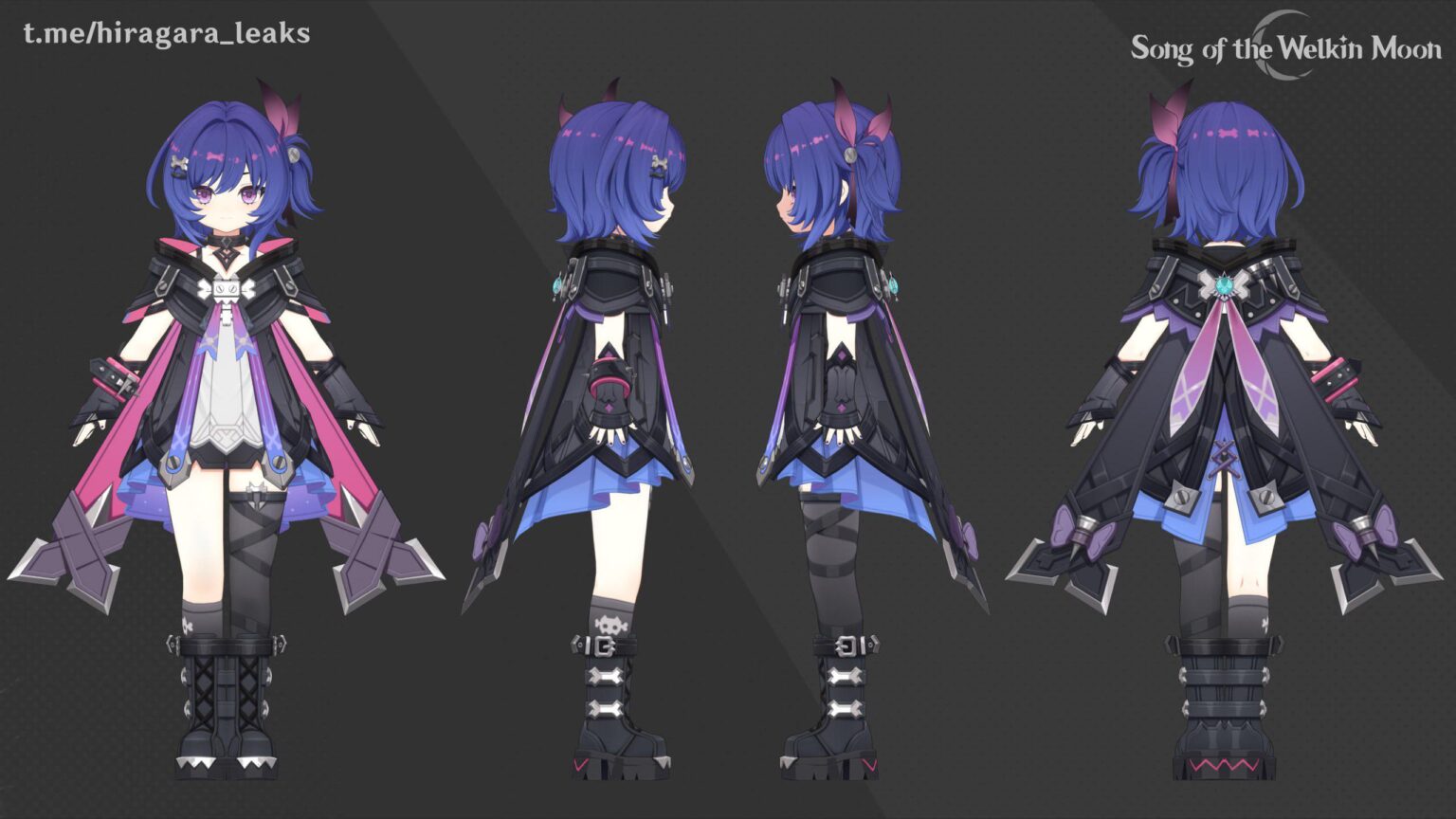 hiragara経由で新しいキャラクターをレンダリング