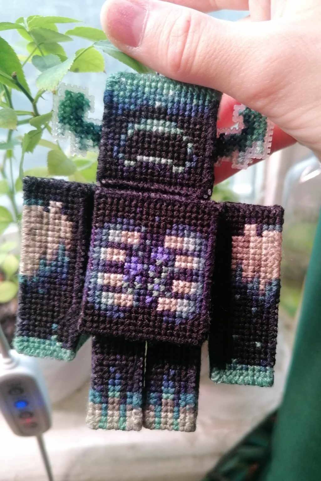 クロスステッチの監視員