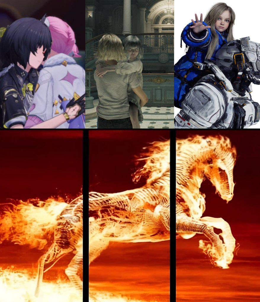 妻を集めるのは楽しいですが、このような家族っぽいストーリーがもっと必要です。 (写真クレジット: X の @Inferno_s_s)