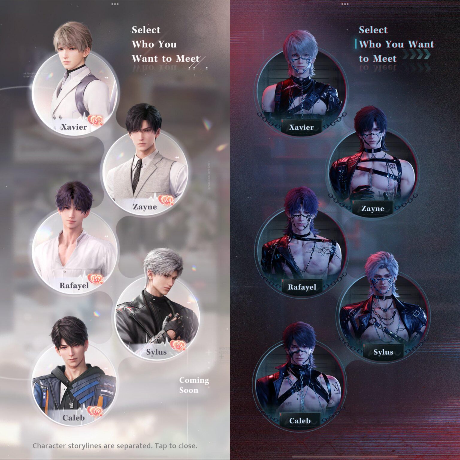 会いたい人を選択してください