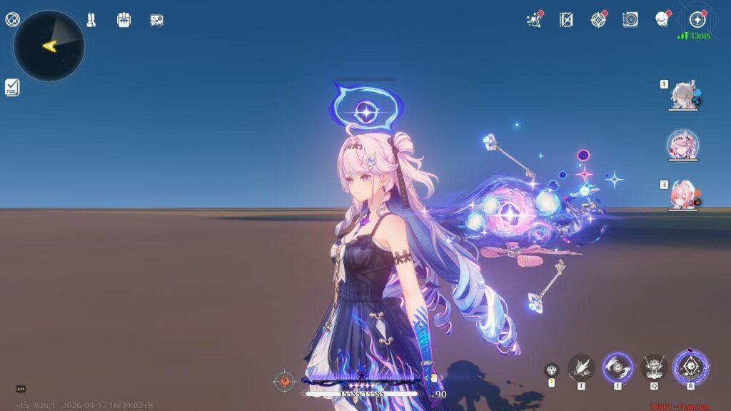 3.3 | Seele によるデニアの特徴的な武器の特殊効果