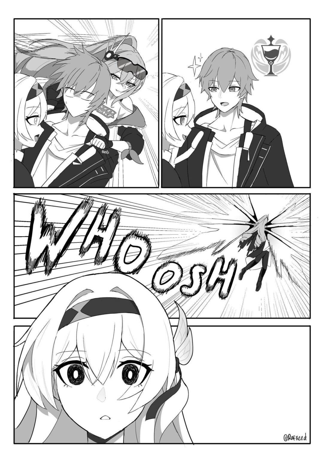Stolen Elation support, fanart by ラフシード
