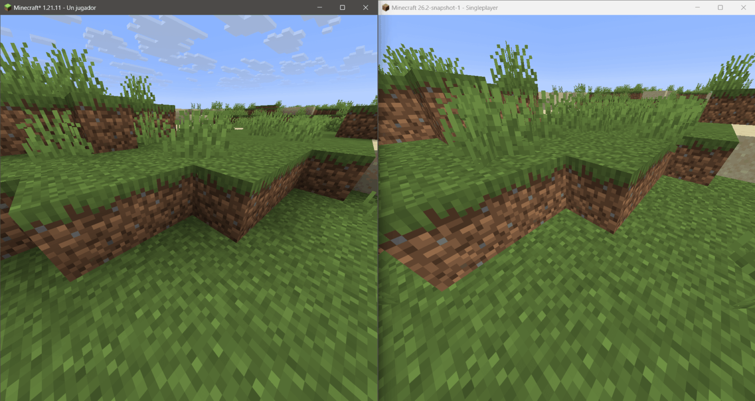 Vulkan を使用した新しい Minecraft Java の外観は好きではありません。Minecraft Bedrock のように見えます