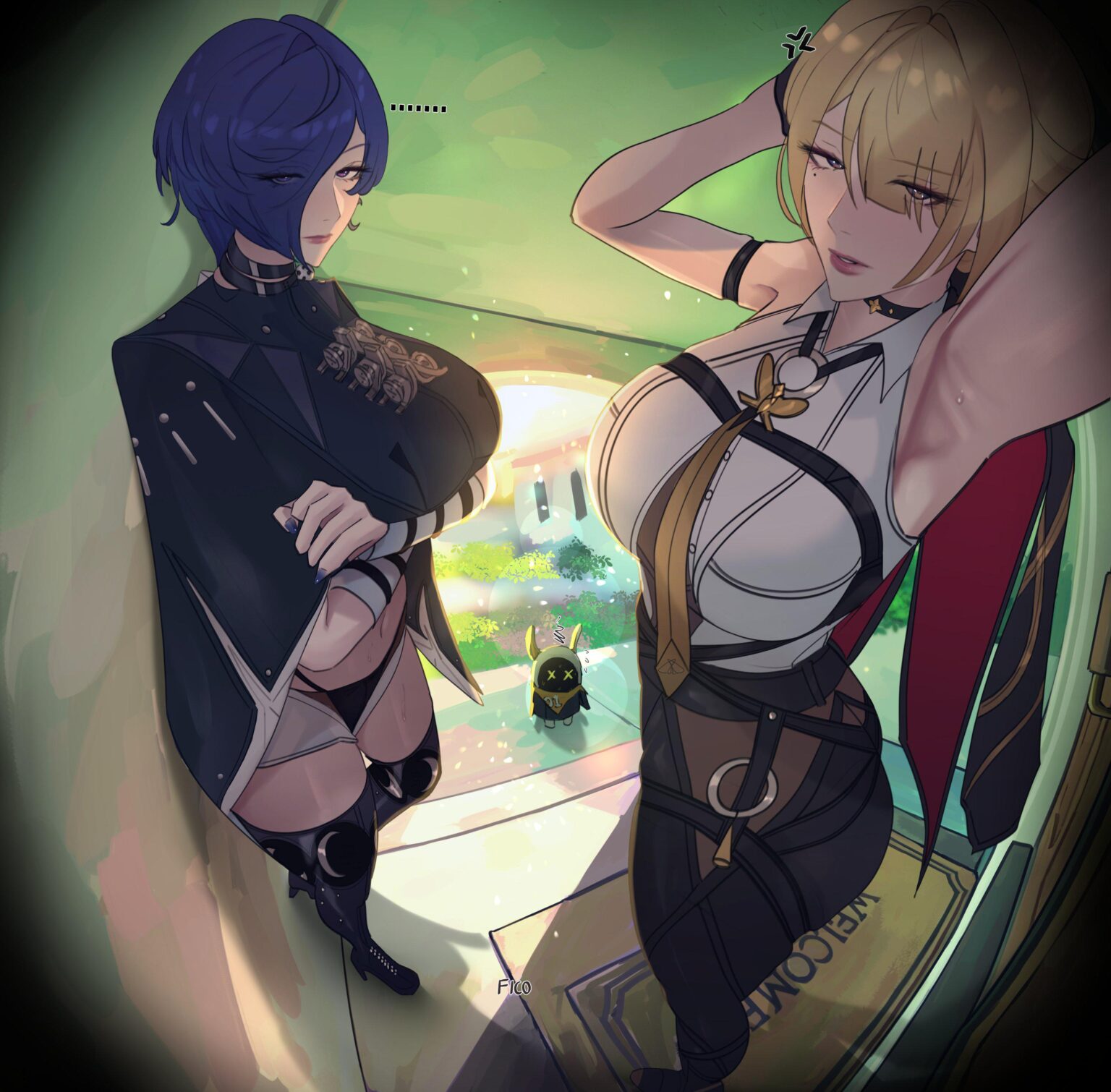 このドアを開けてもらえますか？ @ficoemirrio